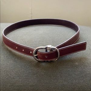 Men’s leather Gucci belt